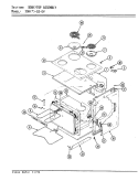BODY Diagram and Parts List for 35HN-92KW-EV  Magic Chef Range