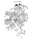 BODY Diagram and Parts List for D-150  Hardwick Range