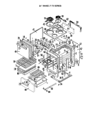 BODY Diagram and Parts List for D-170  Hardwick Range