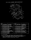 Part Location Diagram of 2003F003-00 Whirlpool Grate & Griddle