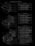 DOOR (GLASS) Diagram and Parts List for CKD7244819A  Hardwick Wall Oven