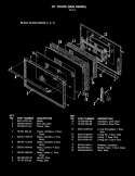 Part Location Diagram of 0H03025243 Whirlpool Handle door