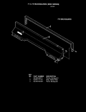 CONTROL PANEL ( - 79 MODELS) Diagram and Parts List for CKD9517W429R  Hardwick Range