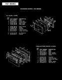 DOOR ( - 1 MODELS) Diagram and Parts List for ED9-71W539R  Hardwick Range