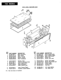Part Location Diagram of 8E51400441 Maytag CHANEL MICROWAVE B