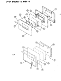 Part Location Diagram of 7706P245-60K Whirlpool NLAFRAME, O DOOR