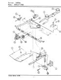 CONTROL SYSTEM Diagram and Parts List for SG9612W79RO  Hardwick Range