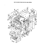 BODY Diagram and Parts List for CPF9822A539A  Hardwick Range