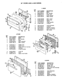 Part Location Diagram of 7701P051-60 Whirlpool HANDLE DOOR