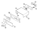 Part Location Diagram of 74007948 Whirlpool Light Switch