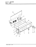 Part Location Diagram of 35-2326 Whirlpool TIMER