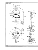 TRANSMISSION (REV. E) Diagram and Parts List for A1410  Hoover Washer