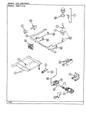 GAS CONTROLS Diagram and Parts List for 22MA-7KLXV8  Magic Chef Microwave Oven Combo