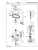 TRANSMISSION (ORIG. - REV. D) Diagram and Parts List for HWA2006A  Hoover Washer