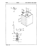 WATER CARRYING (REV. E - F) Diagram and Parts List for HWA2006A  Hoover Washer