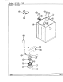MOTOR & PUMP Diagram and Parts List for HWA2606W  Hoover Washer
