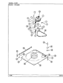 BASE Diagram and Parts List for HWA2606W  Hoover Washer