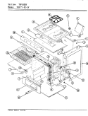 TOP ASSEMBLY / BODY Diagram and Parts List for 31HN-92KW-EV  Magic Chef Range