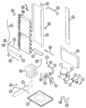 Part Location Diagram of 65013-15 Whirlpool USE WPL 61001039