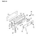 Part Location Diagram of 7601P131-60 Whirlpool USE WPL 12001501
