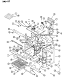 BODY Diagram and Parts List for 34JN-3TKXW-ON  Magic Chef Range