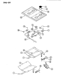 Part Location Diagram of 3601W184-15 Whirlpool BAFFLE **NLA*