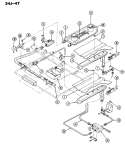 GAS CONTROLS Diagram and Parts List for 34JA-4TKXW  Magic Chef Range