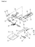 CONTROL SYSTEM Diagram and Parts List for 31JA-2KX-DD  Magic Chef Range
