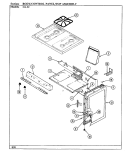 Part Location Diagram of 7712P113-60 Whirlpool USE WPL 7712A058-60
