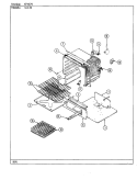 OVEN Diagram and Parts List for 31JN-92KLW-EV  Magic Chef Range