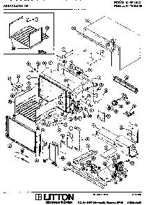 Mw Parts Diagram and Parts List for K-1560000  Amana Microwave