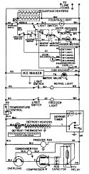 WIRING INFORMATION Diagram and Parts List for RSWA228AAE  Admiral Refrigerator