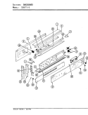 Part Location Diagram of 3807F348-51 Whirlpool SUPPORT