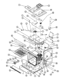 Part Location Diagram of 4002F064-20 Whirlpool BACK, MAIN