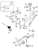 Part Location Diagram of 7502P232-60 Whirlpool VALVE, TOP BURNER