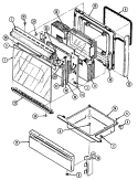 Part Location Diagram of 7701P106-60 Whirlpool USE WPL 74003396