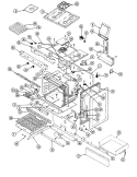 Part Location Diagram of 7701P072-60 Whirlpool USE WPL 7701P153-60