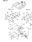 Part Location Diagram of 3605F019-45 Whirlpool N/L/A 08/21/02