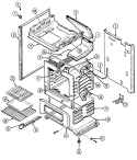 Part Location Diagram of 2618F079-70 Whirlpool PANEL