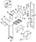 Part Location Diagram of 403067-1 Whirlpool NLAFSCREW