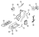 Part Location Diagram of 51001064 Whirlpool WIRE HARNESS