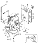 Part Location Diagram of 3801F354-51 Whirlpool NLABRACKET, LIGHT SWITCH