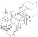 BASE Diagram and Parts List for DM130KG  Magic Chef Microwave