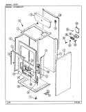 BODY Diagram and Parts List for CE1500PRW  Crosley Range
