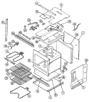 Part Location Diagram of 7750P145-60 Whirlpool TRIM-SIDE
