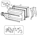 FREEZER DOOR Diagram and Parts List for RB19KA-2AD BL52A Admiral Refrigerator