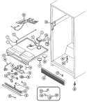 Part Location Diagram of 61001750 Whirlpool CONTROL- T