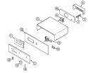 Part Location Diagram of 74001408 Whirlpool DISCONTINUED