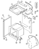 BODY Diagram and Parts List for CRGA300AAW  Admiral Range