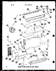 Section 6 Diagram and Parts List for 215-3EW P55417-26R Amana Air Conditioner